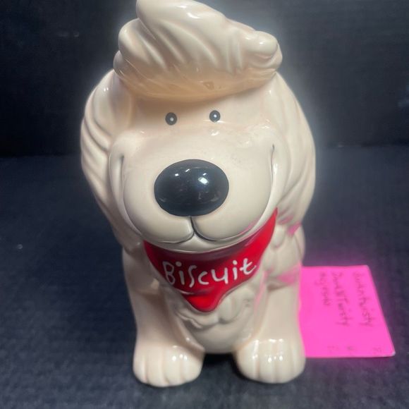 NWOT Bob Evans Biscuit Ceramic Bank - Picture 1 of 8